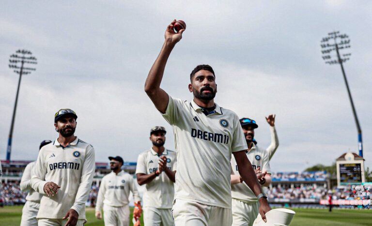 Mohammed siraj 6 wicket vs england