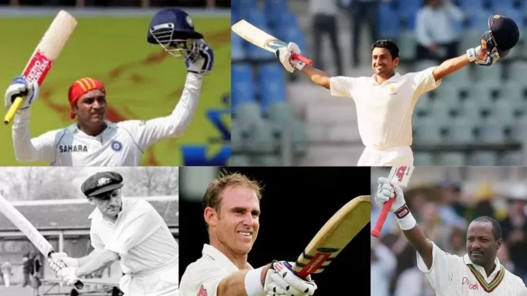 Triple Centuries in Test Cricket
